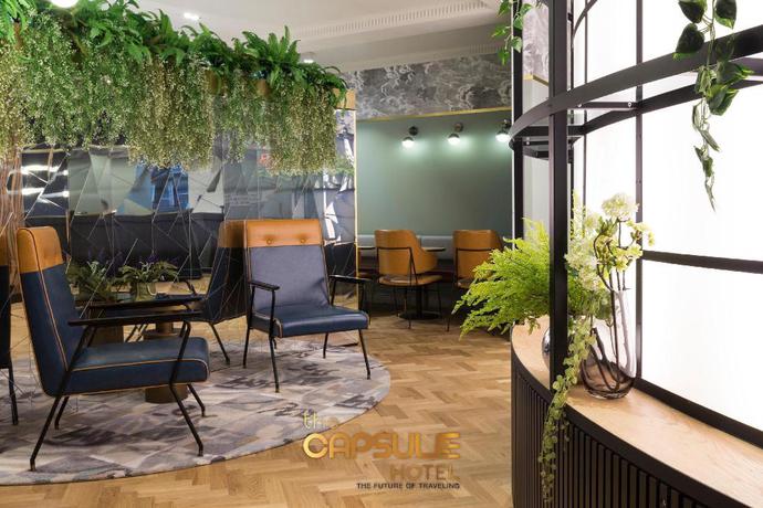 Imagen de los interiores del Hotel The Capsule - Hostel. Foto 8