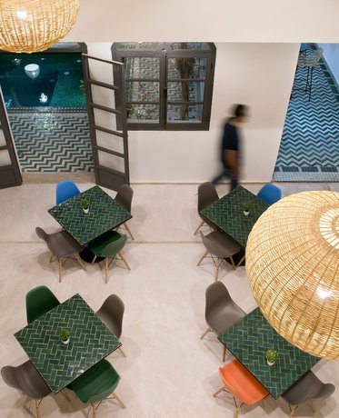 Imagen de los interiores del Hotel The Central House Marrakech Medina - Hostel. Foto 20