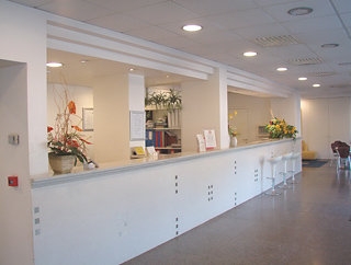 Imagen de los interiores del Hotel The Click - Art & Colors. Foto 3