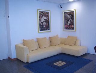 Imagen de los interiores del Hotel The Click - Art & Colors. Foto 5
