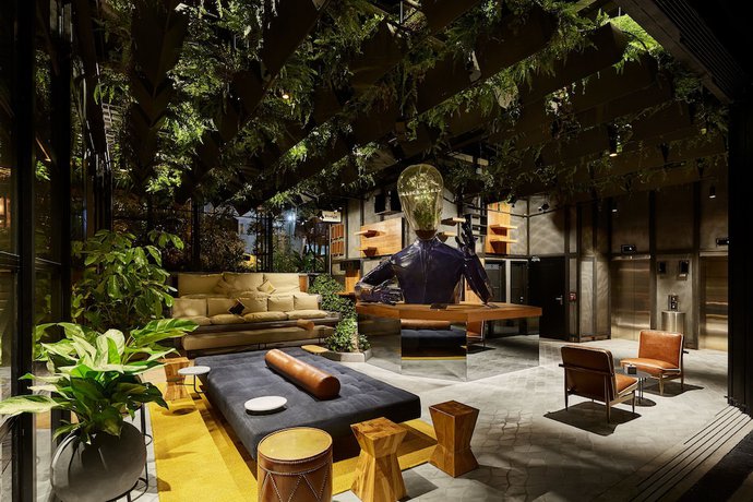 Imagen de los interiores del Hotel The Click Clack Medellin. Foto 12