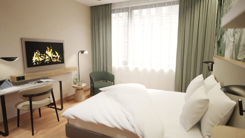 Imagen de la habitación del Hotel The Cloud One Lisbon. Foto 9