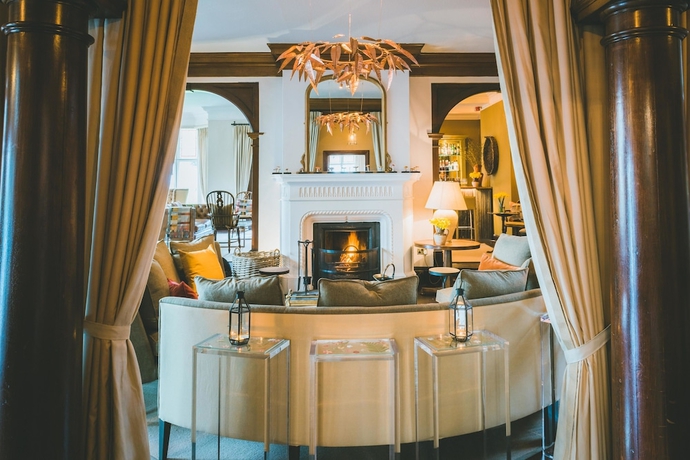 Imagen del bar/restaurante del Hotel The Coed-y-mwstwr. Foto 2