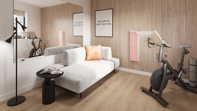 Imagen de la habitación del Hotel The Como. Foto 2