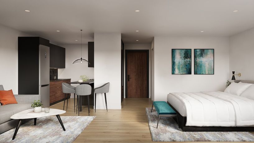 Imagen de la habitación del Hotel The Como. Foto 4