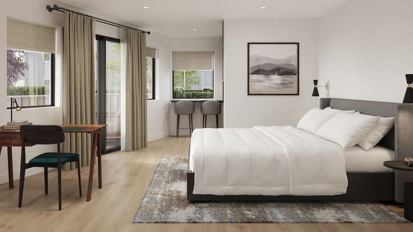 Imagen de la habitación del Hotel The Como. Foto 9