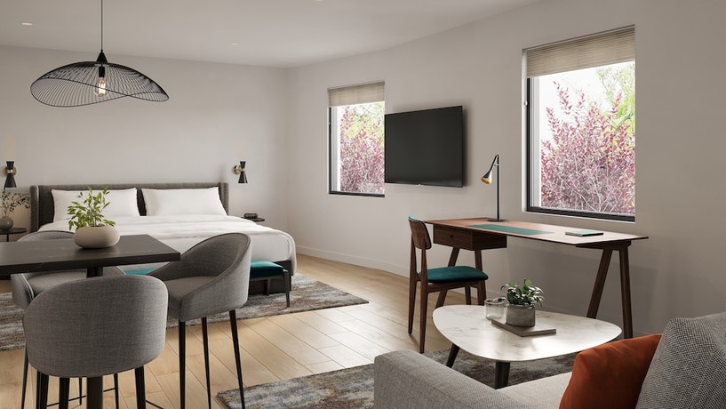 Imagen de la habitación del Hotel The Como. Foto 10