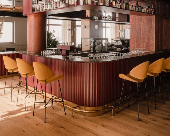 Imagen del bar/restaurante del Hotel The Comodo Bad Gastein, A Member Of Designs. Foto 4