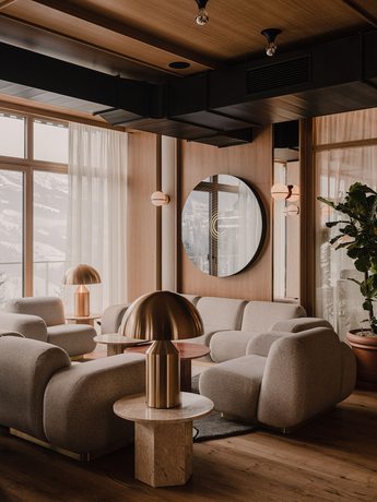 Imagen de los interiores del Hotel The Comodo Bad Gastein, A Member Of Designs. Foto 18