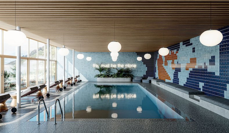Imagen de la piscina del Hotel The Comodo Bad Gastein, A Member Of Designs. Foto 19