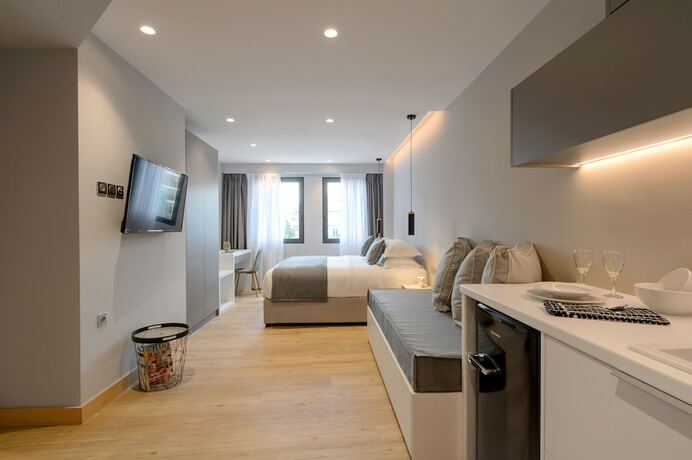 Imagen de la habitación del Hotel The Convo Syngrou Apartments. Foto 11