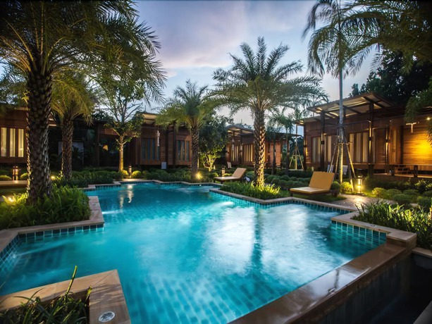 Imagen de la piscina del Hotel The Cottage Aonang. Foto 19