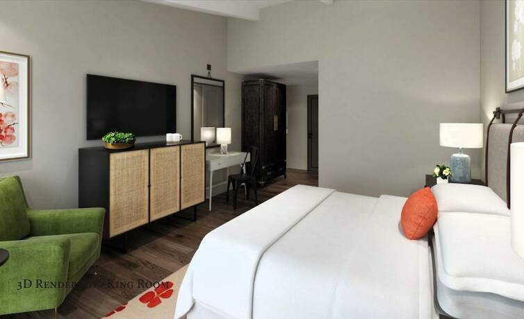 Imagen de la habitación del Hotel The Cottages. Foto 13