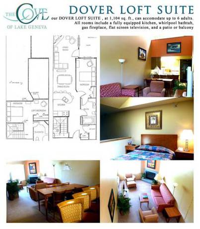 Imagen de la habitación del Hotel The Cove Of Lake Geneva. Foto 6