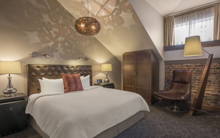 Imagen de la habitación del Hotel The Crawford. Foto 17