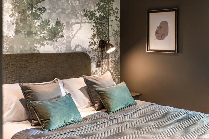 Imagen de la habitación del Hotel The Cricketers. Foto 19