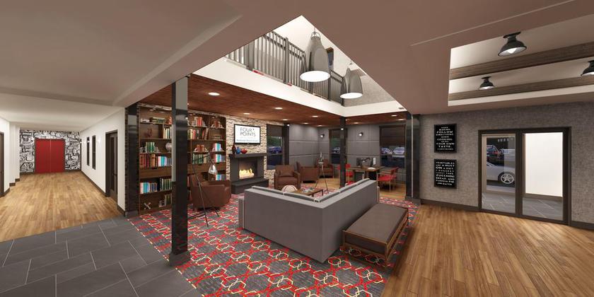 Imagen de los interiores del Hotel The Crossroads - Newburgh. Foto 7