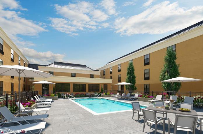Imagen de la piscina del Hotel The Crossroads - Newburgh. Foto 8