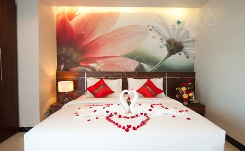 Imagen de la habitación del Hotel The Crystal Beach. Foto 3