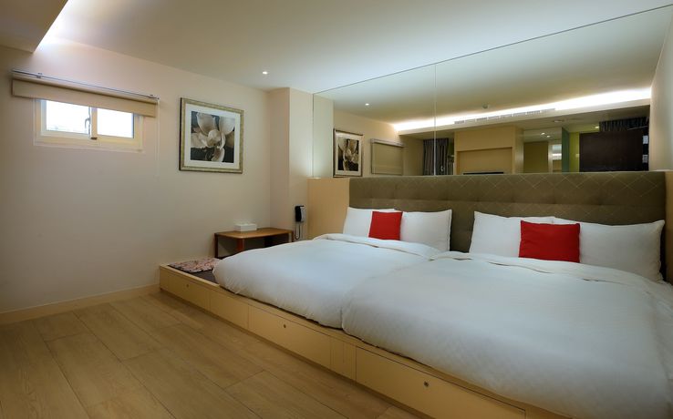 Imagen de la habitación del Hotel The Crystal Inn Sun Moon Lake. Foto 13
