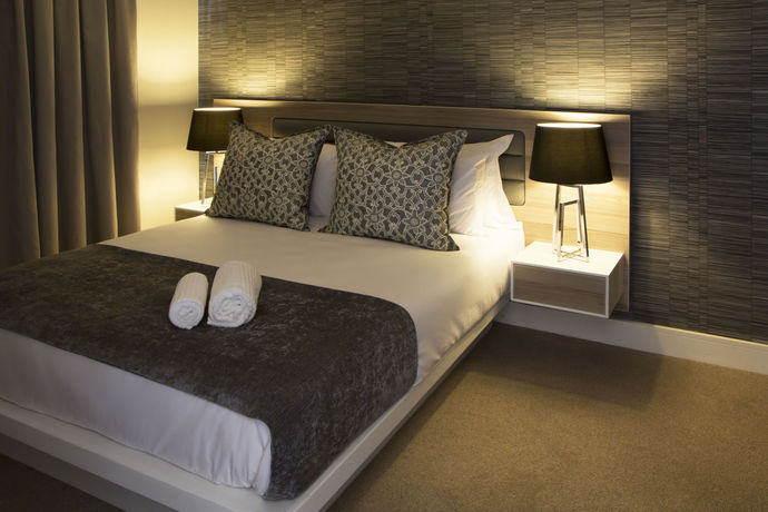 Imagen de los interiores del Hotel The Cube Corporate Apartments. Foto 16
