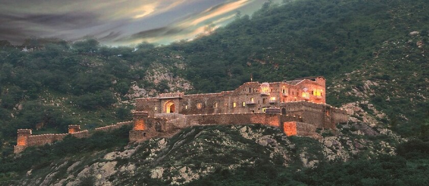 Imagen general del Hotel The Dadhikar Fort, Alwar. Foto 1