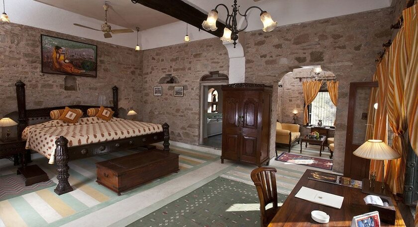 Imagen de la habitación del Hotel The Dadhikar Fort, Alwar. Foto 18