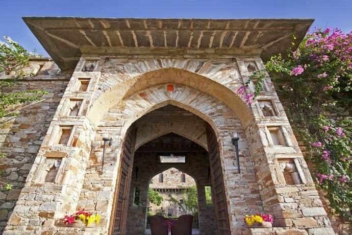 Imagen de los interiores del Hotel The Dadhikar Fort, Alwar. Foto 40