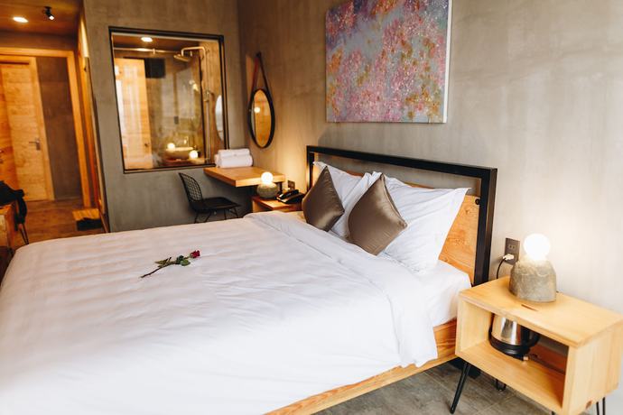 Imagen de la habitación del Hotel The Dalat Shelter. Foto 15