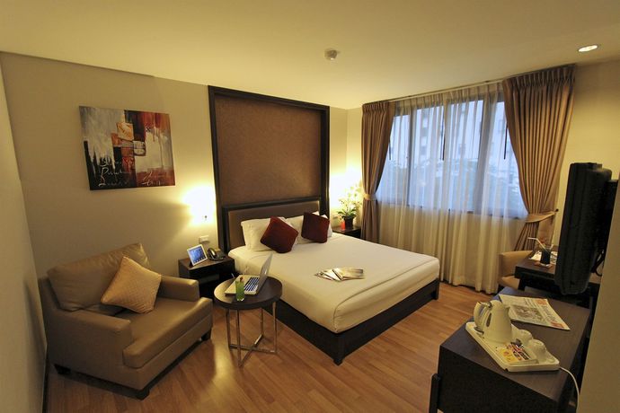 Imagen de la habitación del Hotel The Dawin. Foto 4