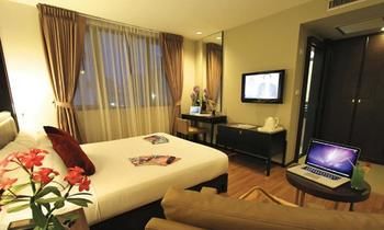 Imagen de la habitación del Hotel The Dawin. Foto 6