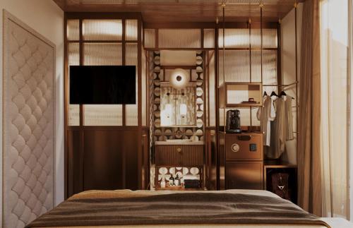 Imagen de la habitación del Hotel The Diamond Amsterdam. Foto 6