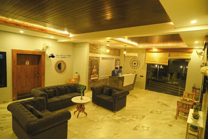 Imagen general del Hotel The Divine Hills Resort Udaipur. Foto 10