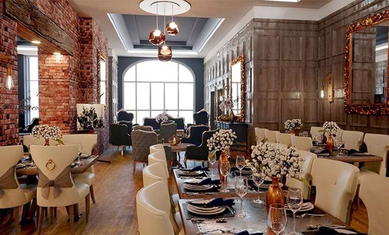 Imagen del bar/restaurante del Hotel The Dixie Dean, Liverpool. Foto 3