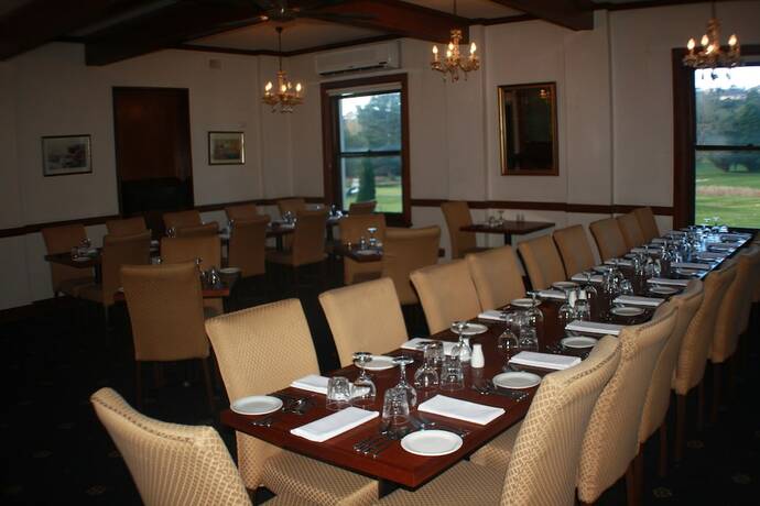 Imagen del bar/restaurante del Hotel The Dormie House - On The Golf Course. Foto 15