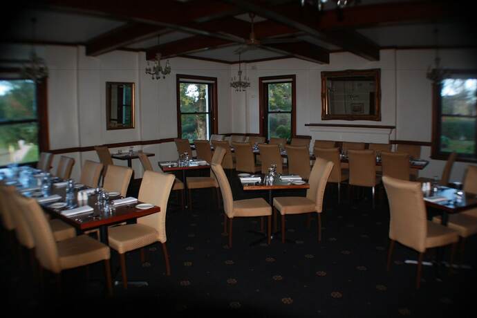 Imagen del bar/restaurante del Hotel The Dormie House - On The Golf Course. Foto 18