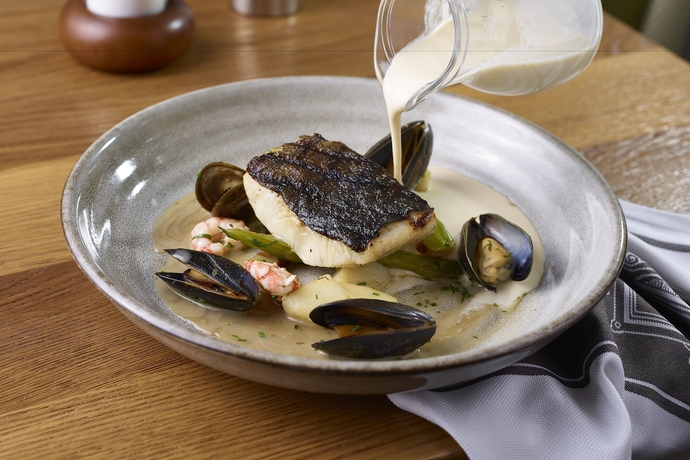 Imagen del bar/restaurante del Hotel The Douglas, Autograph Collection. Foto 3