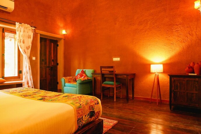 Imagen de la habitación del Hotel The Earth At Ranthambore. Foto 19
