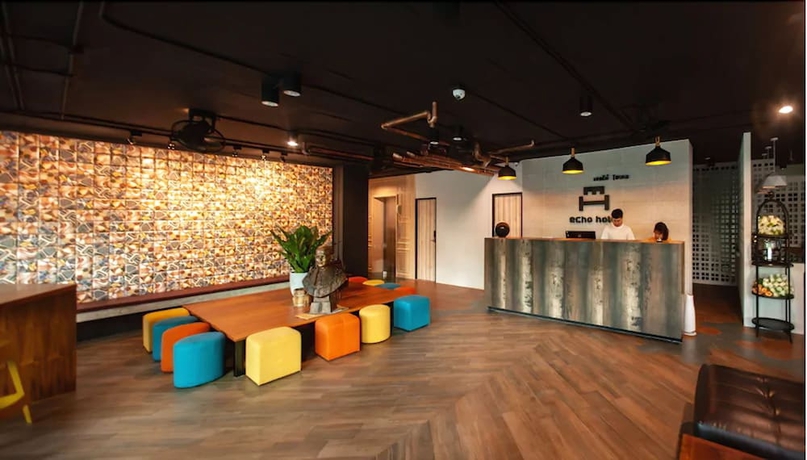 Imagen de los interiores del Hotel The Echo Hotel. Foto 14