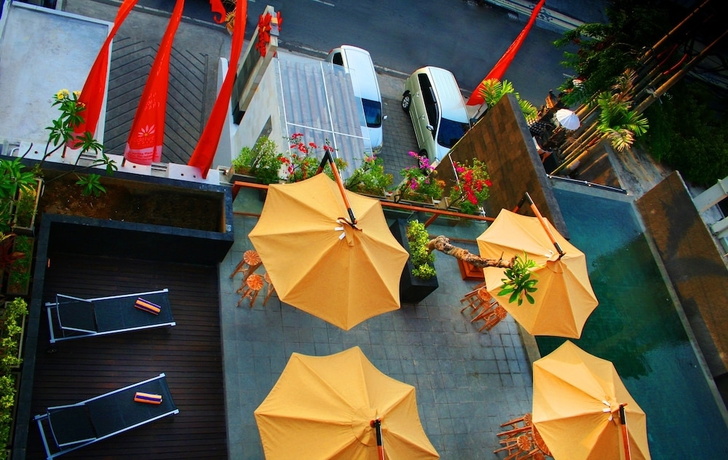 Imagen de los exteriores del Hotel The Edelweiss Boutique Kuta. Foto 12