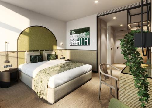 Imagen general del Hotel The Editory Garden Porto. Foto 11