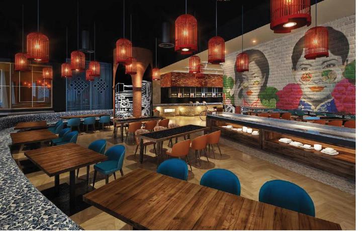 Imagen del bar/restaurante del Hotel The Empyrean Nha Trang. Foto 2