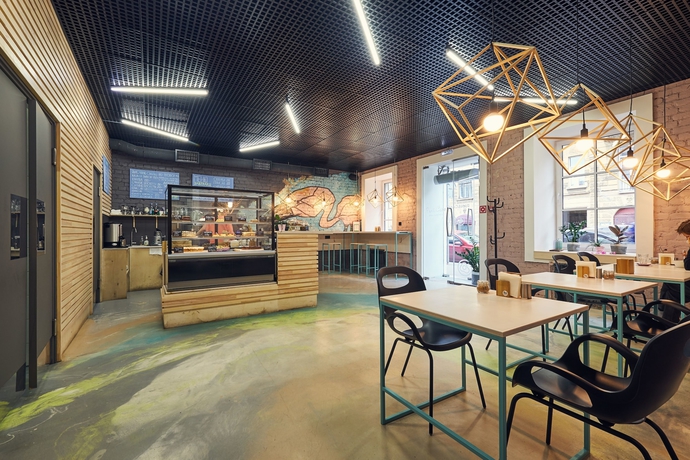 Imagen del bar/restaurante del Hotel The Faces Petrogradskaya. Foto 2