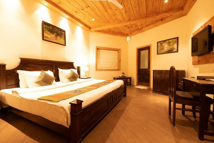 Imagen de la habitación del Hotel The Fern Ranthambore Forest Resort. Foto 16