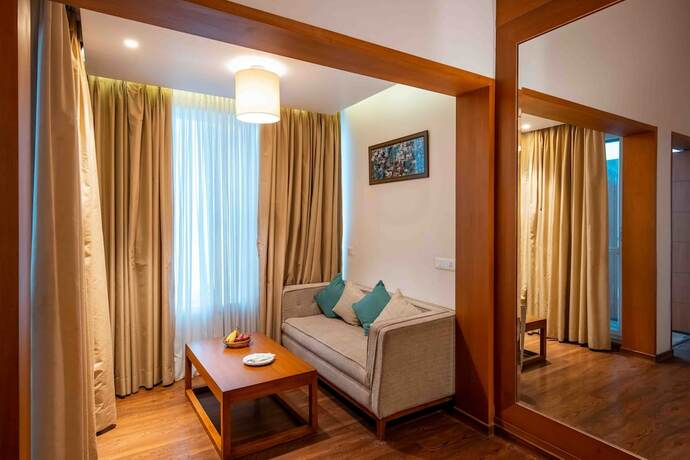 Imagen general del Hotel The Fern Surya Resort Kasauli Hills Dharampur. Foto 11