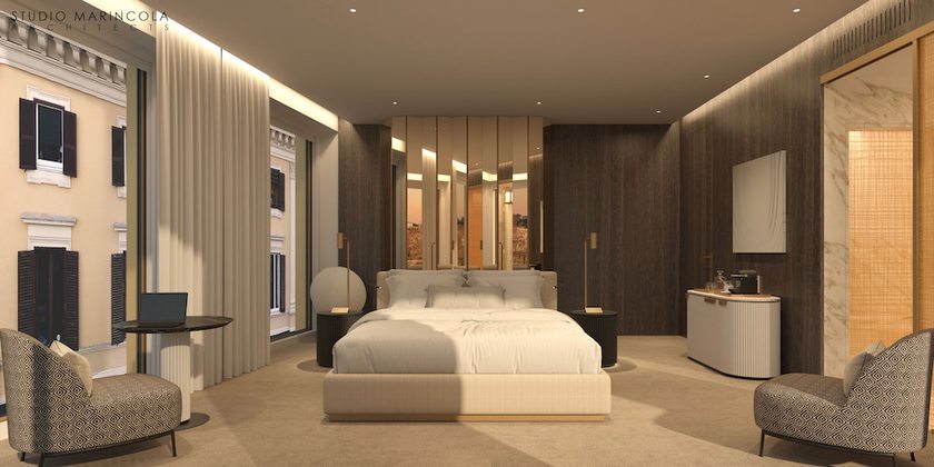 Imagen de la habitación del Hotel The First Musica. Foto 8