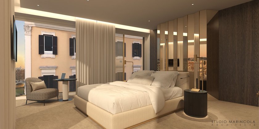 Imagen de la habitación del Hotel The First Musica. Foto 9