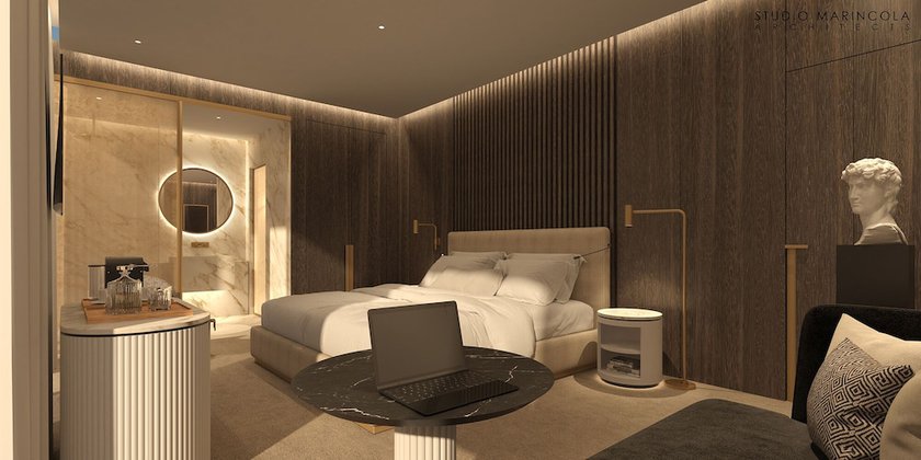 Imagen de la habitación del Hotel The First Musica. Foto 12