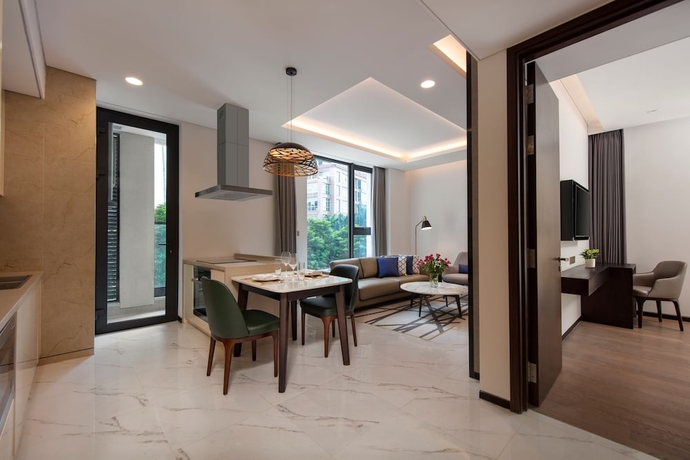 Imagen de la habitación del Hotel The Five Residences Hanoi. Foto 13