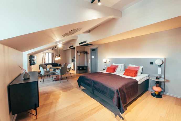 Imagen de la habitación del Hotel The Folks Hotel Konepaja. Foto 4